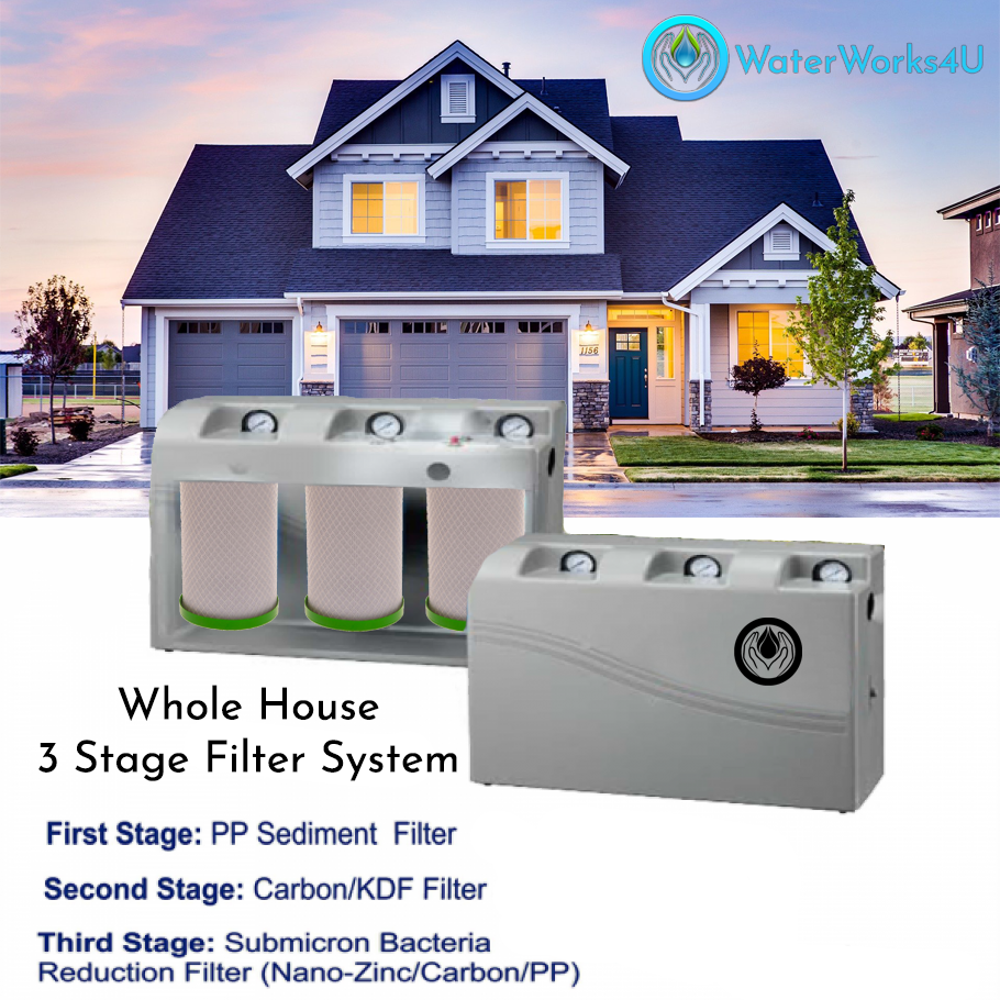 Whole House 3 Stage Filter System